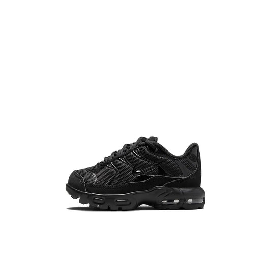 Nike Air Max Plus Black Dark Grey Kids Sneakers