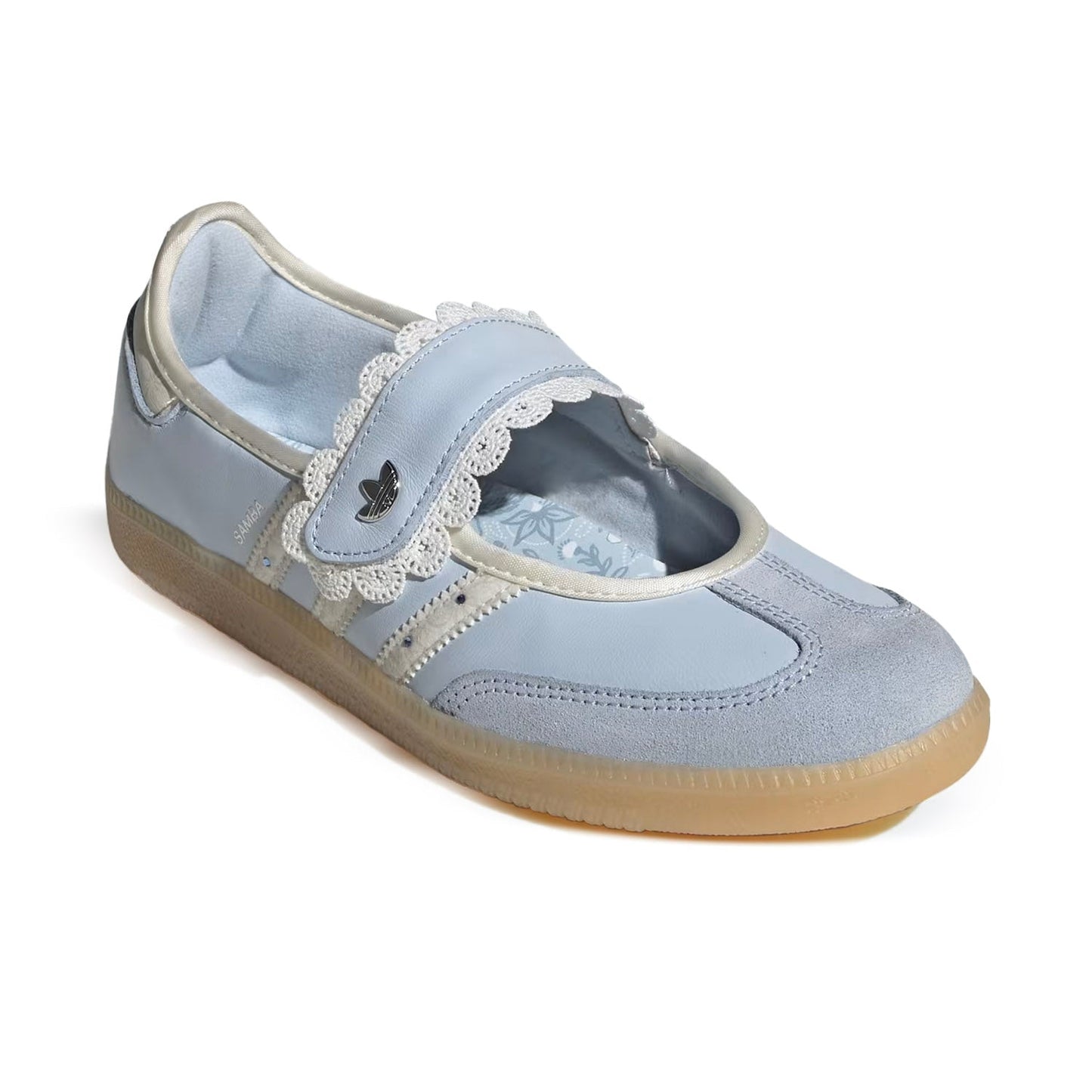 Adidas Samba Mary Jane Summer Glow Crystal Sky Off White Gum