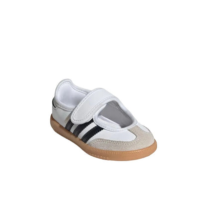 Adidas Samba Jane White Black Kids Sneakers