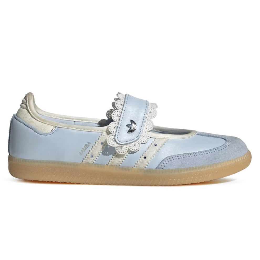 Adidas Samba Mary Jane Summer Glow Crystal Sky Off White Gum