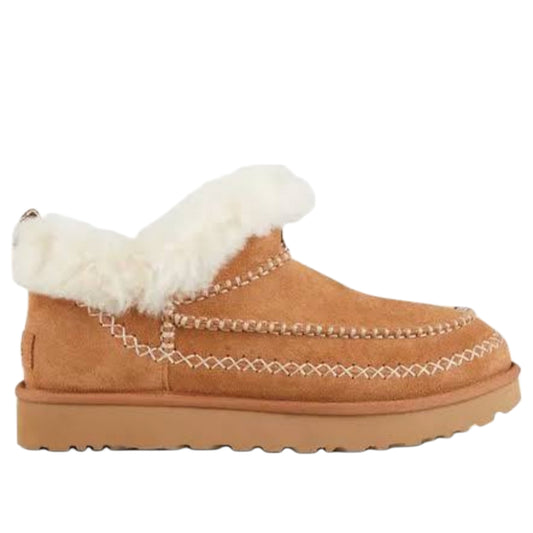 UGG Classic Ultra Mini Alpine Boot in the Chestnut