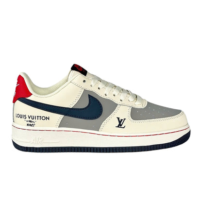 Nike Air Force 1 Low Louis Vuitton White Navy_Unique Store
