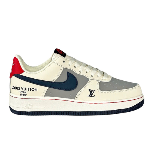 Nike Air Force 1 Low Louis Vuitton White Navy_Unique Store