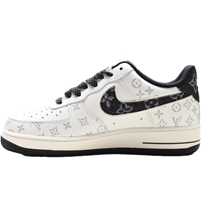 Nike Air Force 1 Louis Vuitton white Black