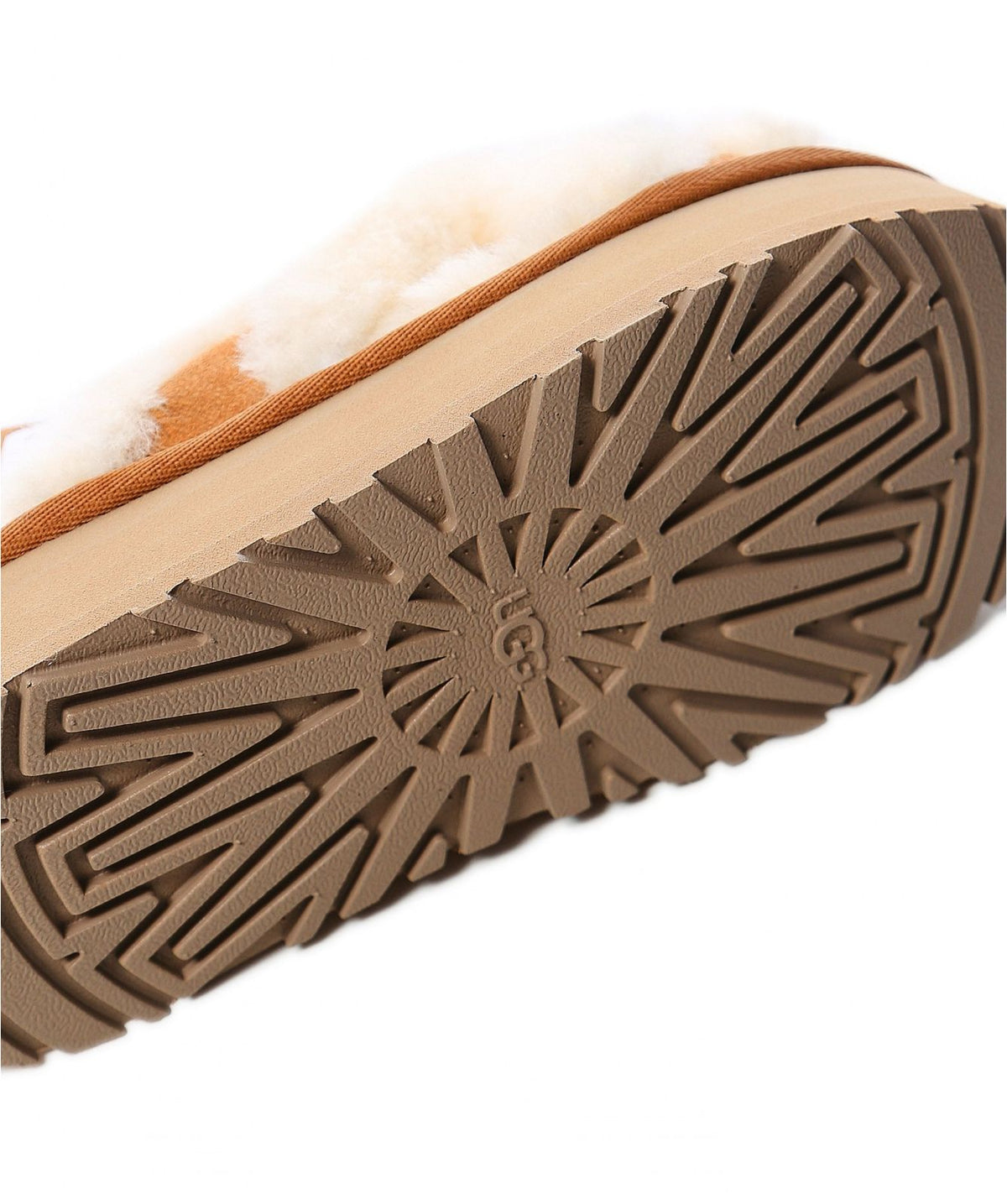 UGG Disco Cross Slide Chestnut