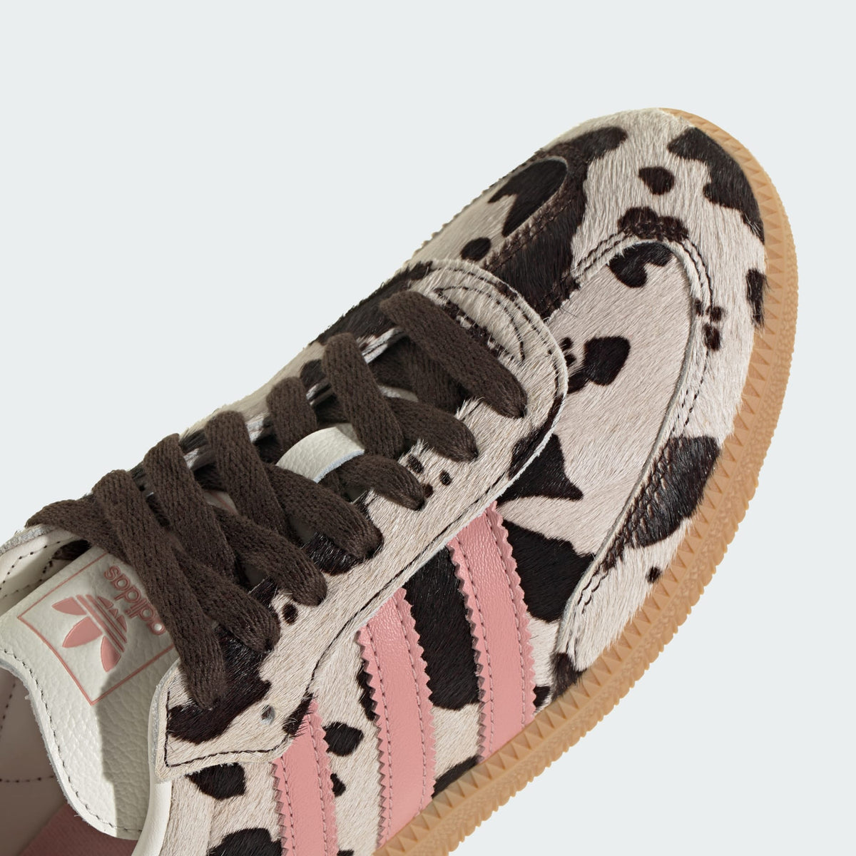 Adidas Samba OG Cow Dark Brown Wonder Mauve Cloud White