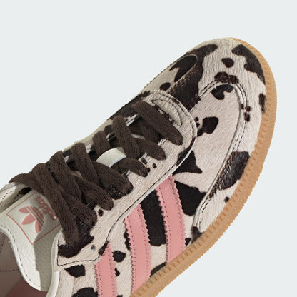 Adidas Samba OG Cow Dark Brown Wonder Mauve Cloud White