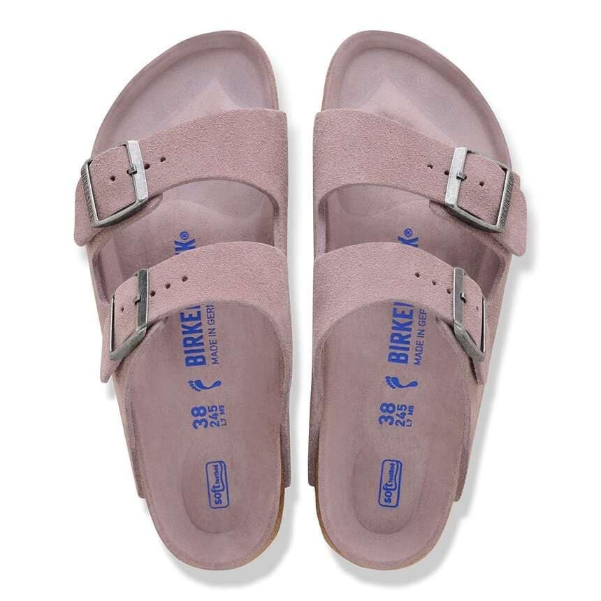 Birkenstock Arizona Soft Footbed
Suede Leather Faded Purple Tonal FB