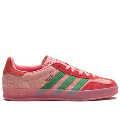 Adidas Gazelle Indoor Semi Pink Spark Preloved Scarlet