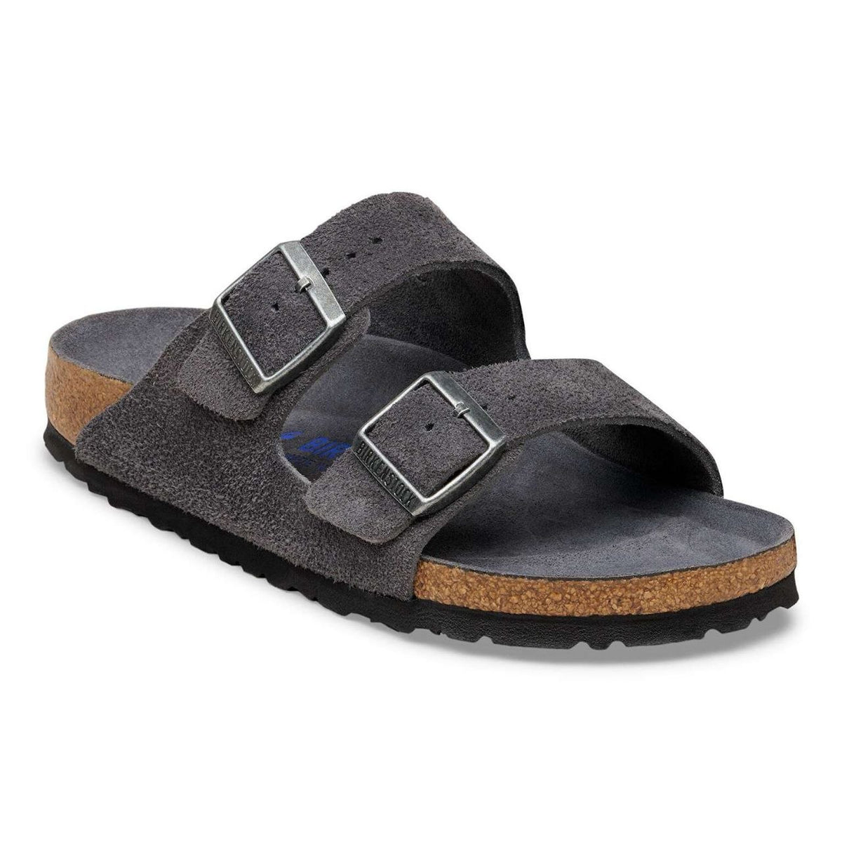 Birkenstock Arizona Soft Footbed
Suede Leather Charcoal Tonal FB