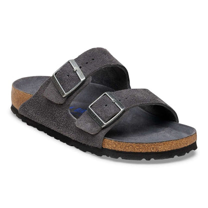 Birkenstock Arizona Soft Footbed
Suede Leather Charcoal Tonal FB