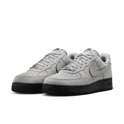 Nike Air Force 1 Low 07 LV8 Light Smoke Gray Suede Black