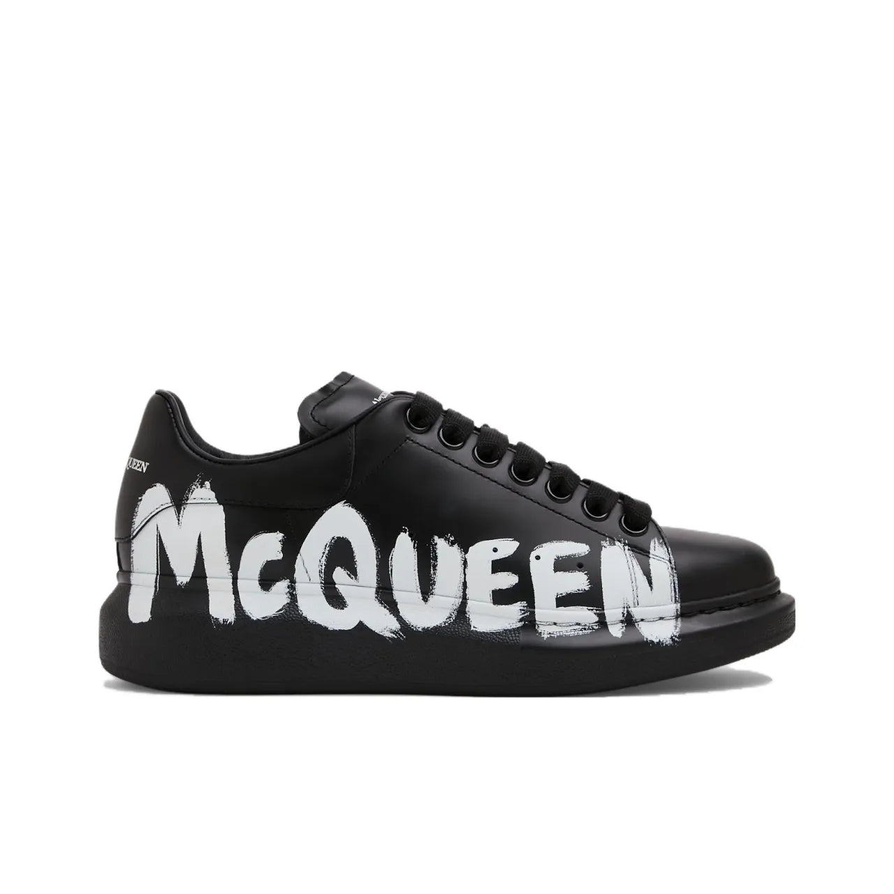 Alexander McQueen Oversized Graffiti Black_Unique Store