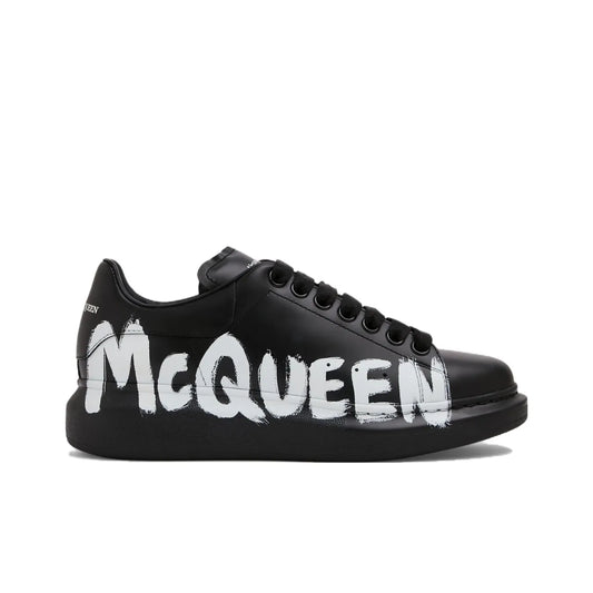 Alexander McQueen Oversized Graffiti Black_Unique Store