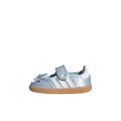 Adidas Diseny Samba Jane blue white kids sneakers