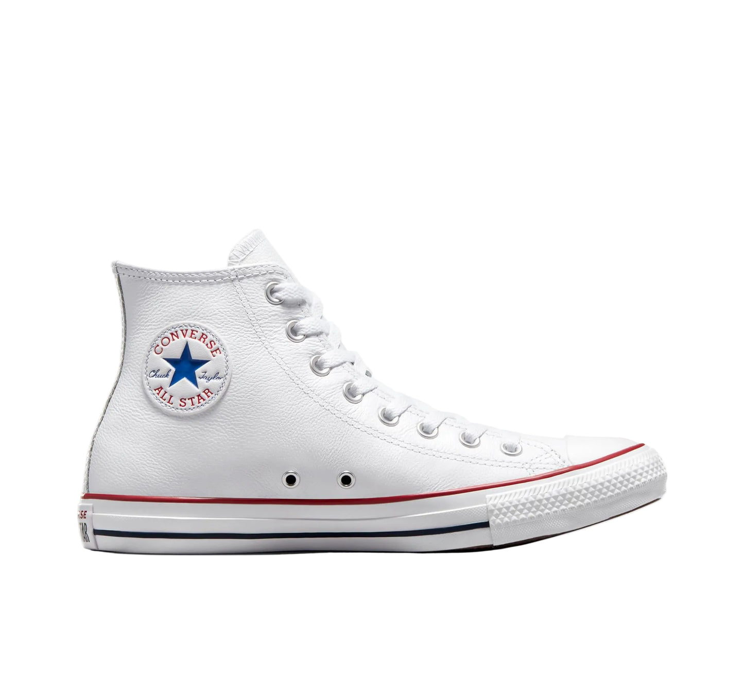 Converse Chuck Taylor All Star High in White Red
