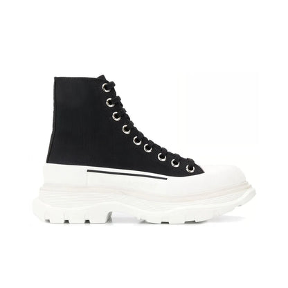 Alexander McQueen Tread Slick White boots_Unique Store