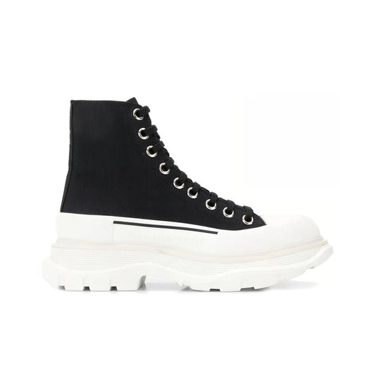 Alexander McQueen Tread Slick White boots_Unique Store