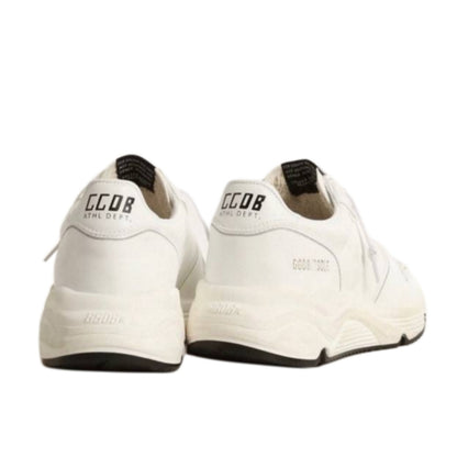 Golden Goose Bio Based Running Sole Sneaker in optical white
