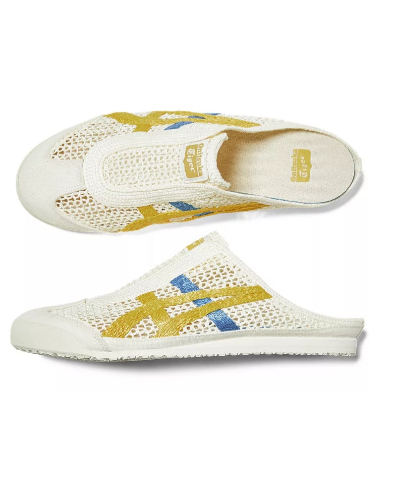 Onitsuka Tiger Mexico 66 SABOT Pure Silver Cream Mustard