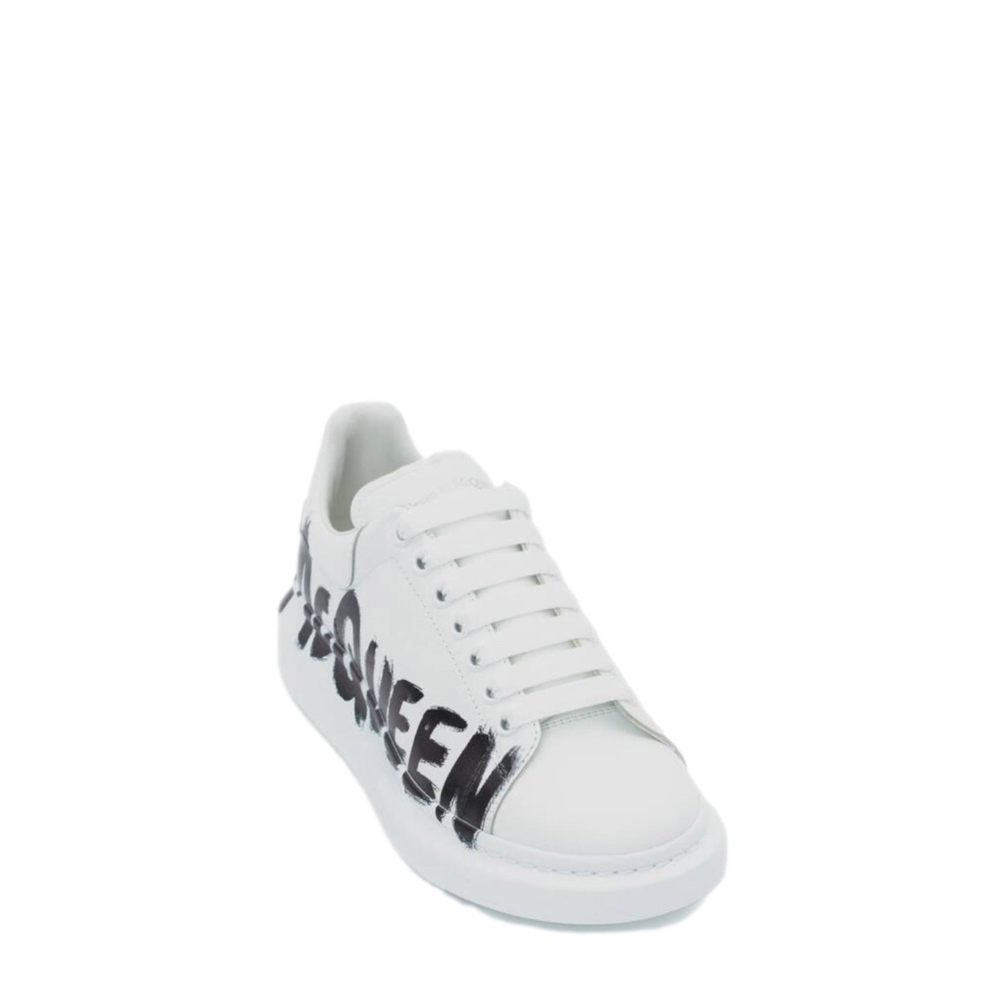 Alexander McQueen Oversized Graffiti White Black