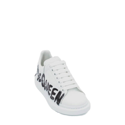 Alexander McQueen Oversized Graffiti White Black