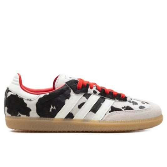 Adidas Samba OG Cow Print black white