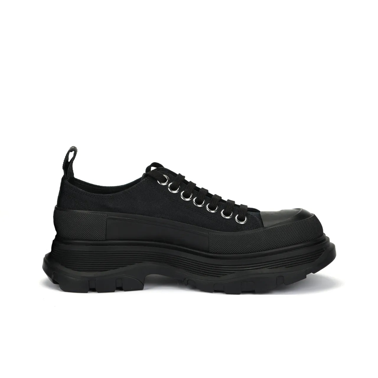 Alexander McQueen Tread Slick Black sneakers_Unique Store
