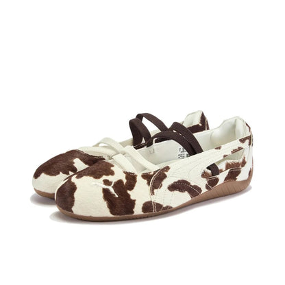 PUMA Speedcat Ballet Cow Print Sneakers