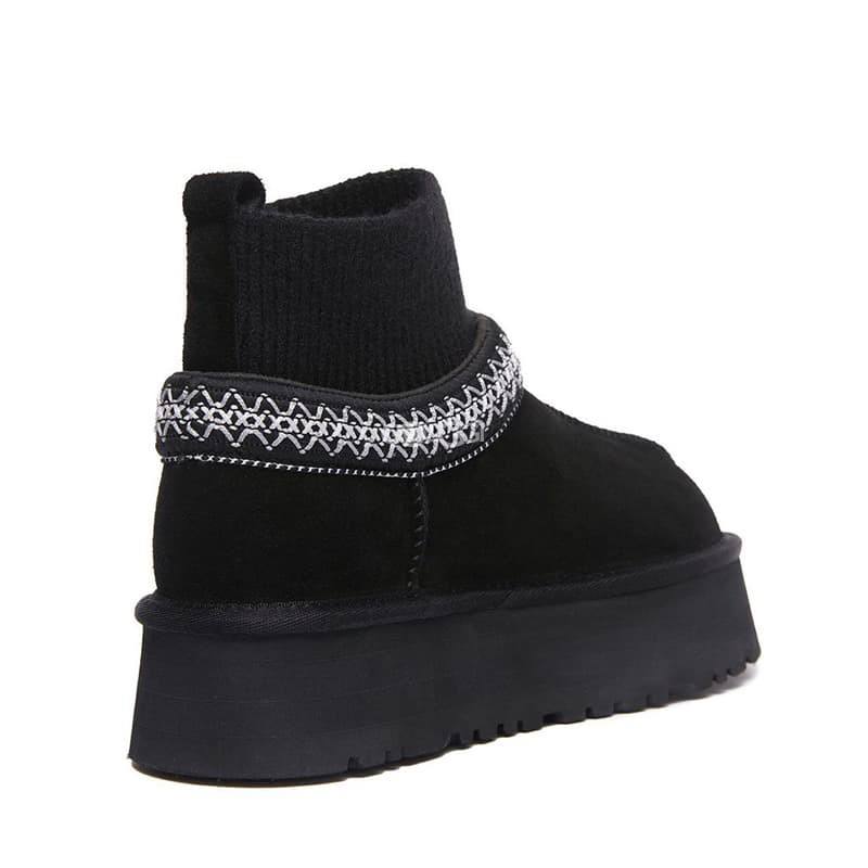 UGG Tazz Knit boots black