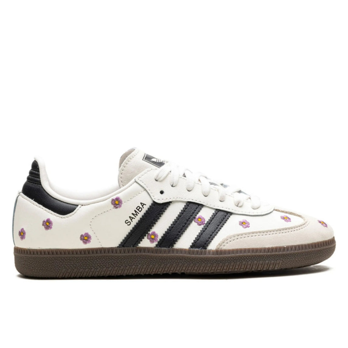 Adidas Samba OG Purple Floral Sneakers