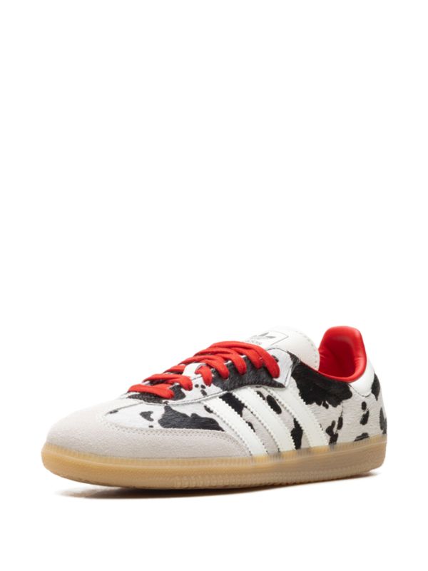 Adidas Samba OG Cow Print black white