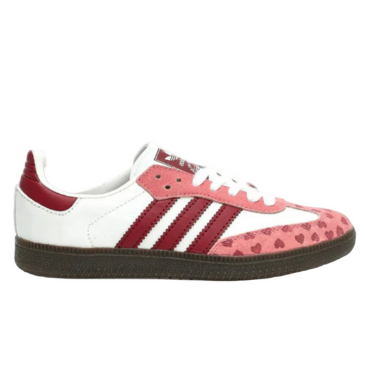 Adidas OG SAMBA X CDG White Red Kids Sneakers