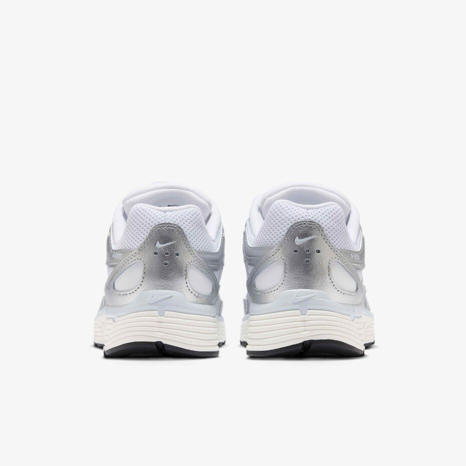 Nike P 6000 White Blue Tint Sail Metallic Silver