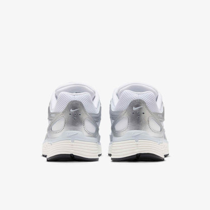 Nike P 6000 White Blue Tint Sail Metallic Silver