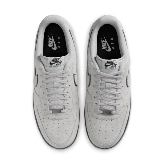 Nike Air Force 1 Low 07 LV8 Light Smoke Gray Suede Black