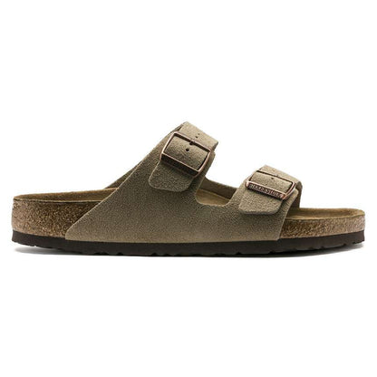 Birkenstock Arizona Weichbettung Veloursleder Taupe