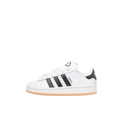 Adidas Campus O0s White Black Kids Sneakers