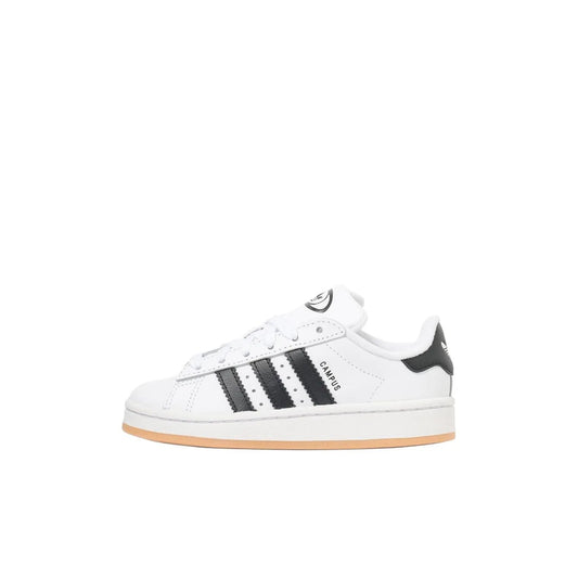 Adidas Campus O0s White Black Kids Sneakers