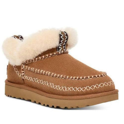 UGG Classic Ultra Mini Alpine Boot in the Chestnut
