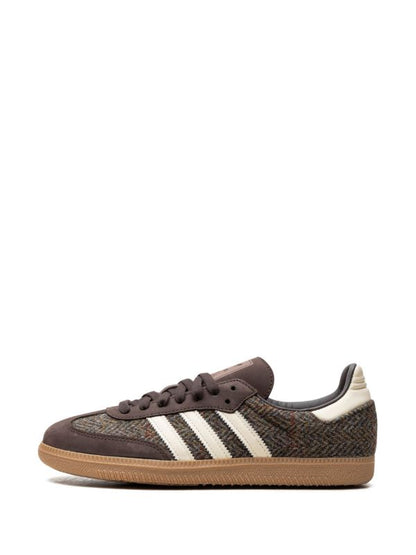 Adidas Samba OG Tweed Pack Dark Brown Cream White