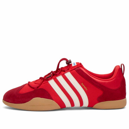 Adidas x Bad Bunny Ballerina Sneaker in Vivid Red Chalk White