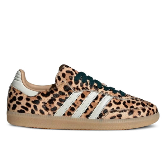 Adidas Samba leopard-pattern