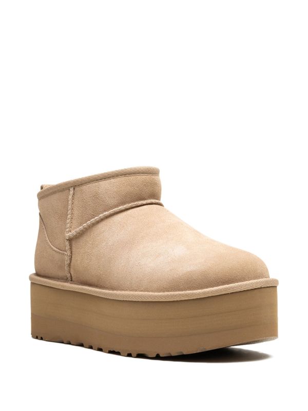 UGG Classic Ultra Mini Platform Boot Sand