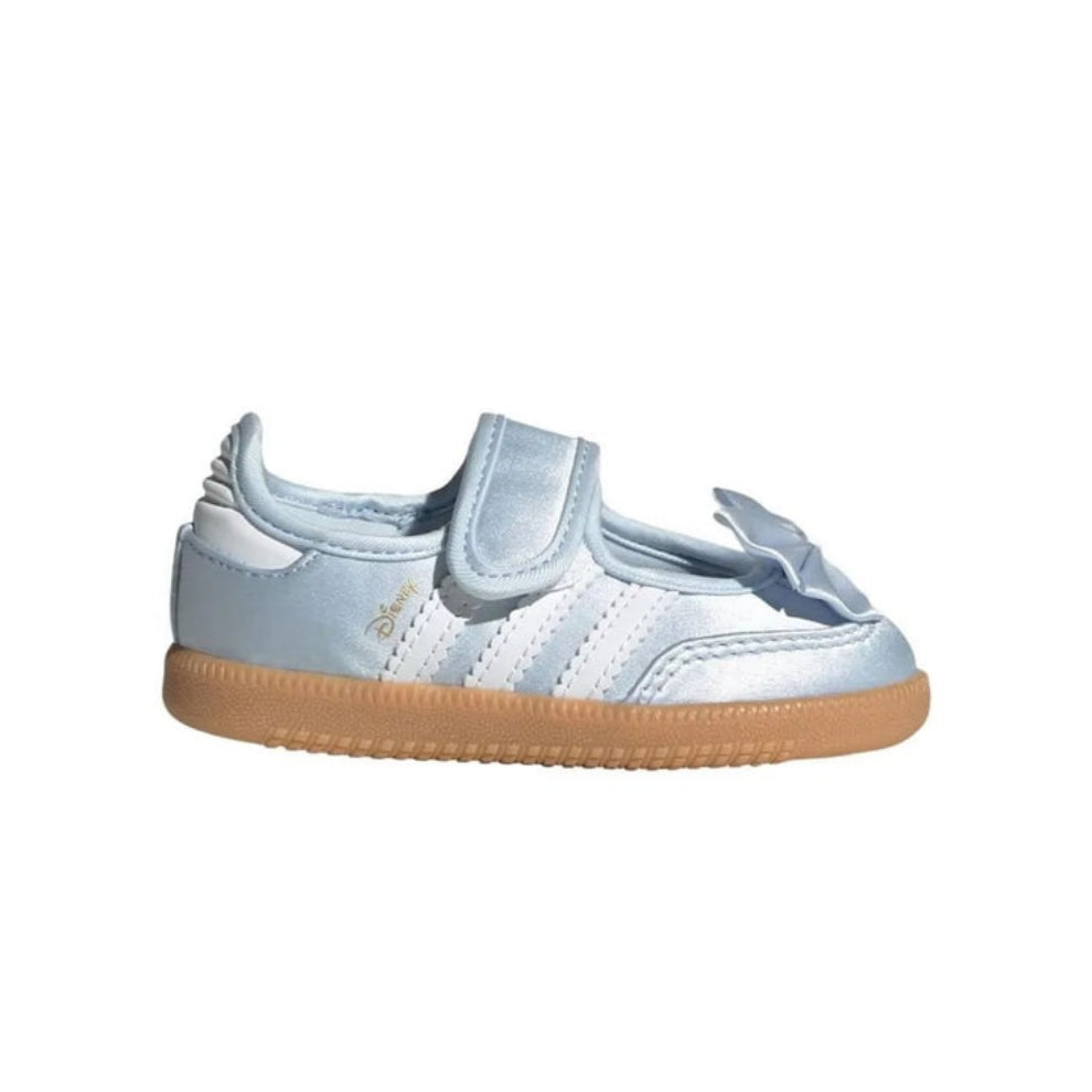 Adidas Diseny Samba Jane blue white kids sneakers