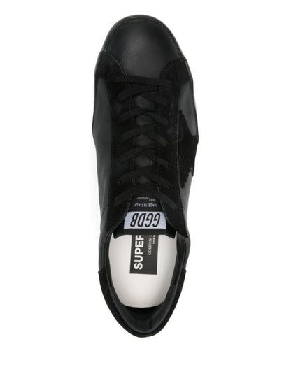 Golden Goose Super Star in black star and heel tab