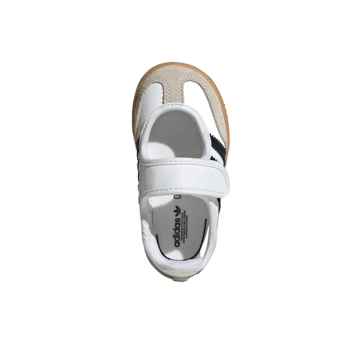 Adidas Samba Jane White Black Kids Sneakers