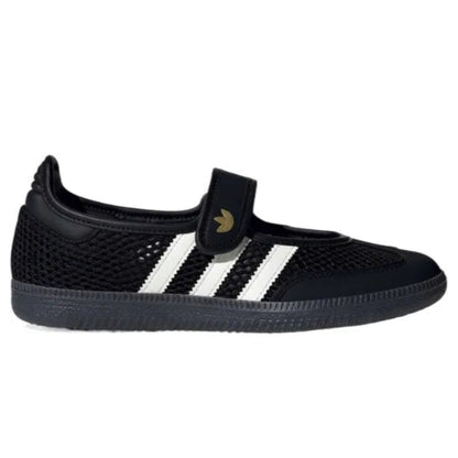 Adidas Originals Samba Jane Mary Jane Shoes Black Jade White