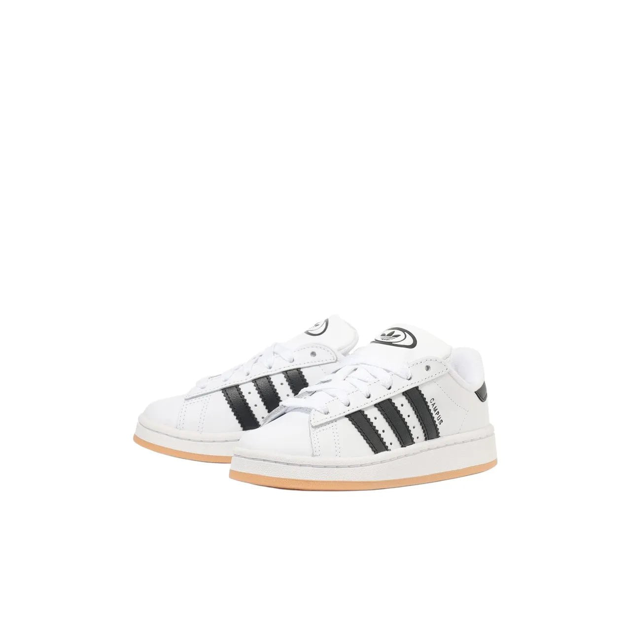 Adidas Campus O0s White Black Kids Sneakers