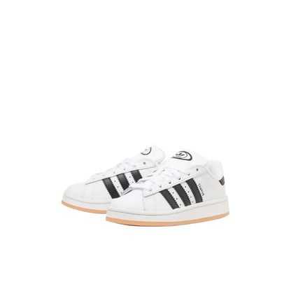 Adidas Campus O0s White Black Kids Sneakers